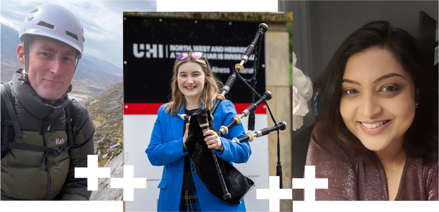 UHI students collage